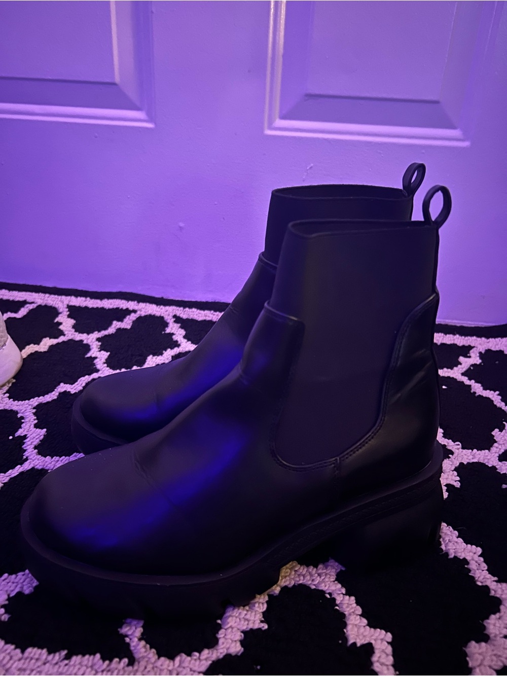 Black Women’s Chelsea Ankle Boots - Classic Slip-On Style